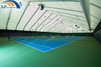 Curvespan Pro - Solución de carpa de tenis de techo alto en techo