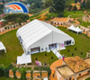 Carpa grande de estructura multiflexible de aluminio para 200 personas, 300 personas y 500 personas en Kenia