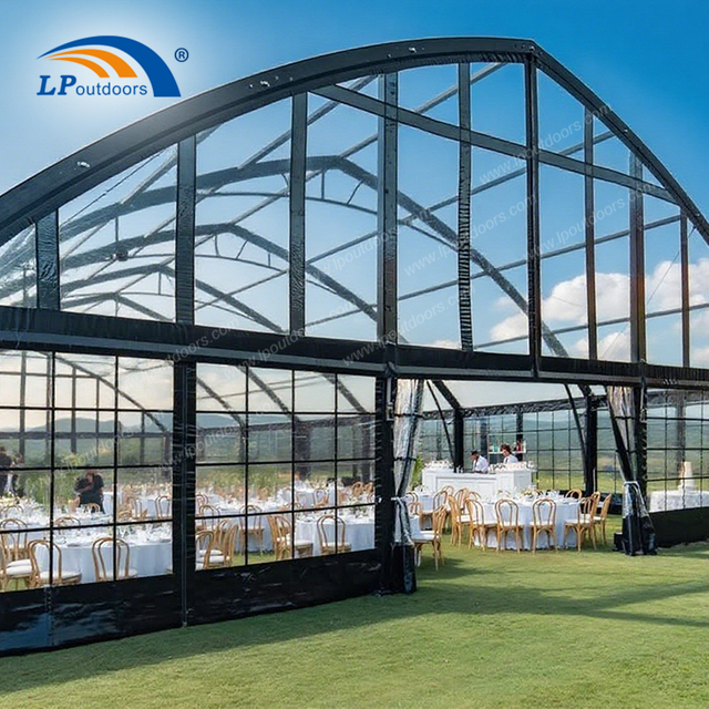 Carpas de invernadero de arco de lujo: la elegancia retro se une al moderno espacio para eventos al aire libre