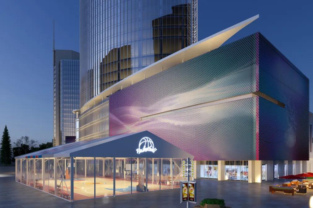 alquiler de carpas para centro comercial