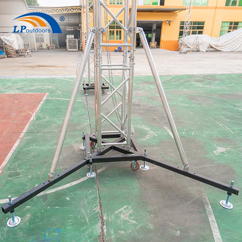 Braguero de estructura de aluminio al aire libre de alta calidad de fábrica para escenario de concierto