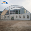Edificio de fiesta temporal de carpa poligonal de lujo para evento Haji 