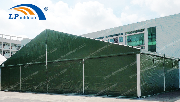 Carpa militar grande de 20 m