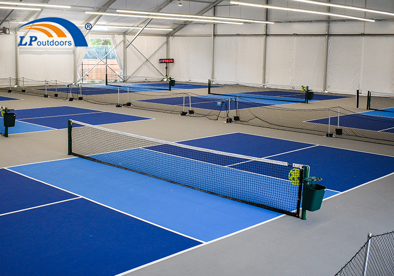 Solución de carpa para canchas de Pickleball
