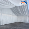 Tienda de techo con arco de luz transparente de 15 m con revestimiento Keder para eventos de bodas al aire libre
