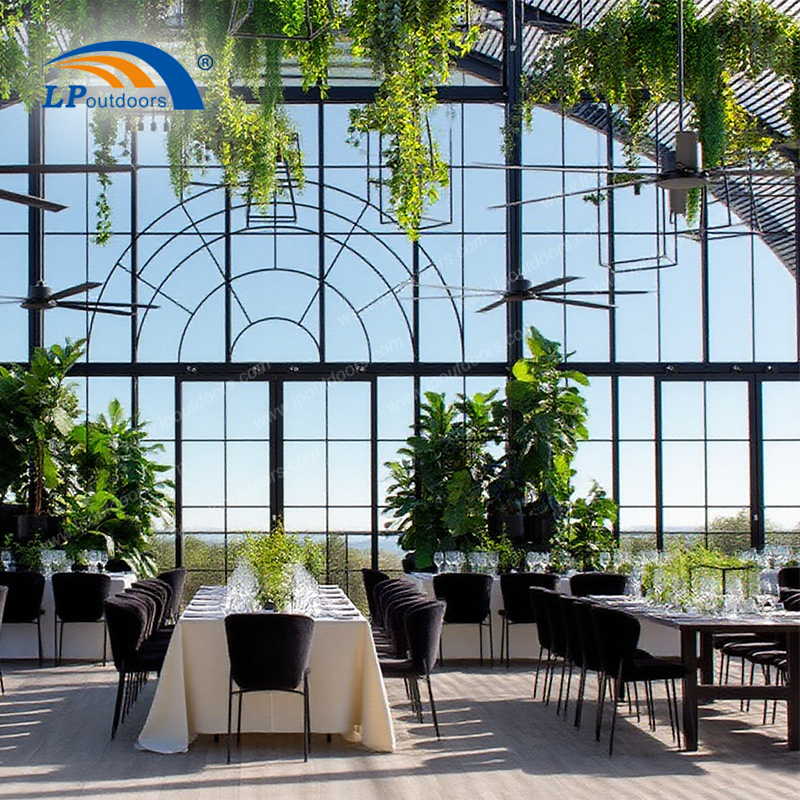 Carpas de invernadero de arco de lujo: la elegancia retro se une al moderno espacio para eventos al aire libre