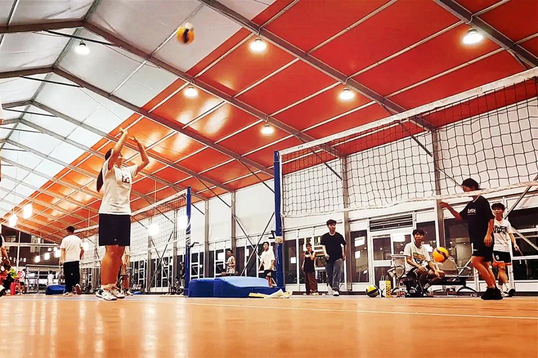 carpa de entrenamiento deportivo de alto valor