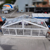 Carpa de evento con marco de aluminio pequeño de techo de PVC transparente para fiesta de celebración de resort de hotel al aire libre