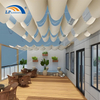 Pérgola moderna y segura con cubierta retráctil de HDPE para áreas de juegos infantiles