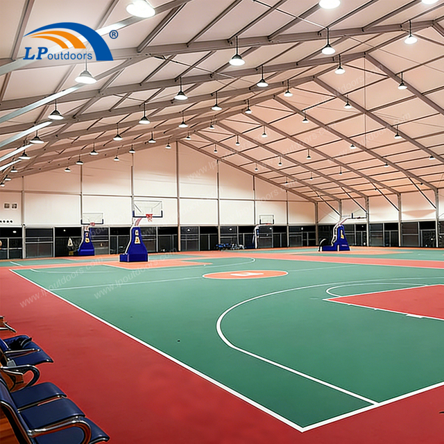 Carpas profesionales para canchas de baloncesto cubiertas | Arenas deportivas modulares