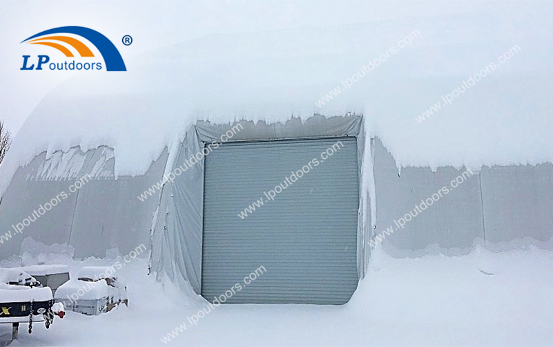 Dos problemas de áreas frías pueden ser resueltos por LPOutdoors Carpas de construcción de aluminio resistentes a la nieve y al viento