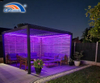 Sombrilla bioclimática Techo con persianas de aluminio Sunroom en Home Yard
