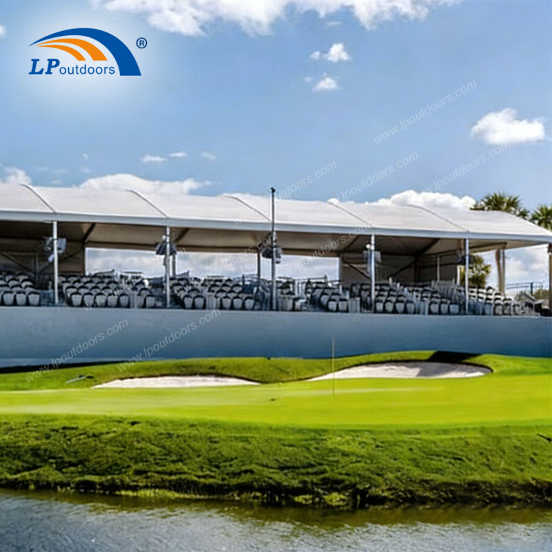 Carpas profesionales para torneos de golf y cubiertas para campos de práctica