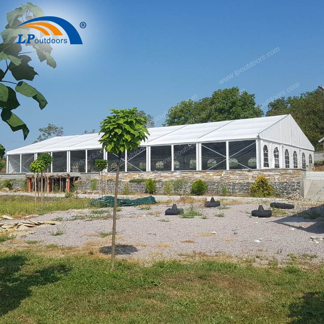 Tienda de iglesia de aluminio de alta calidad impermeable para eventos al aire libre de 500 personas