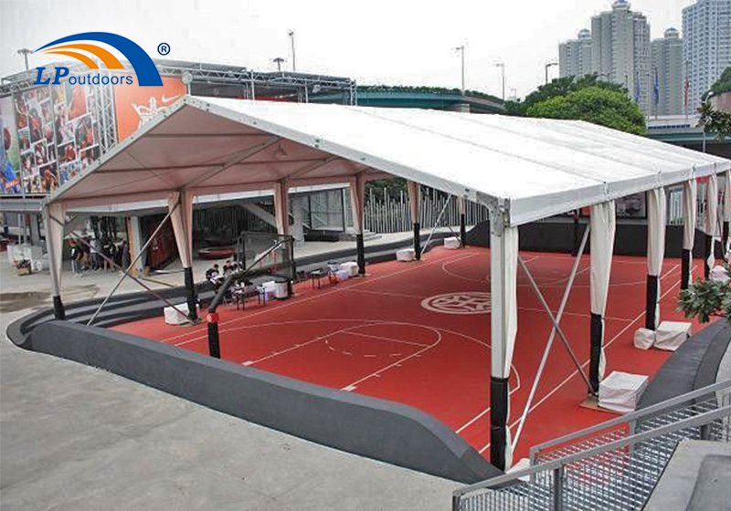 Carpa para cancha de baloncesto