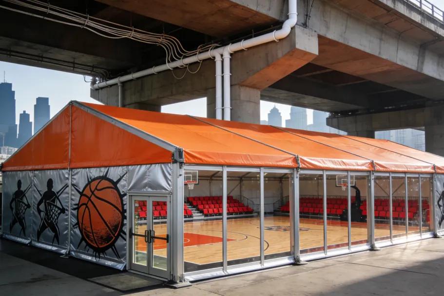 carpa para entrenamiento deportivo